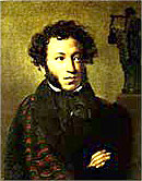 por Orest Kiprensky. Retrato de Alexander Pushkin