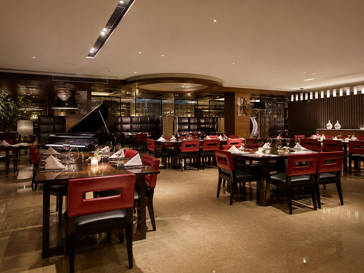 Comedor del restaurante de Glenview ITC Plaza Chongqing